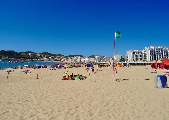 Daire Pebble - 1 Bedroom Sleeps 5 With Pool & Tennis Court São Martinho do Porto